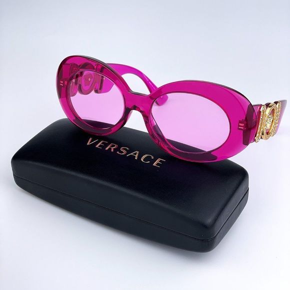 Versace VE4426BU MAXI MEDUSA BIGGIE 5334/5 Transparent Fuchsia Pink - Picture 2 of 13
